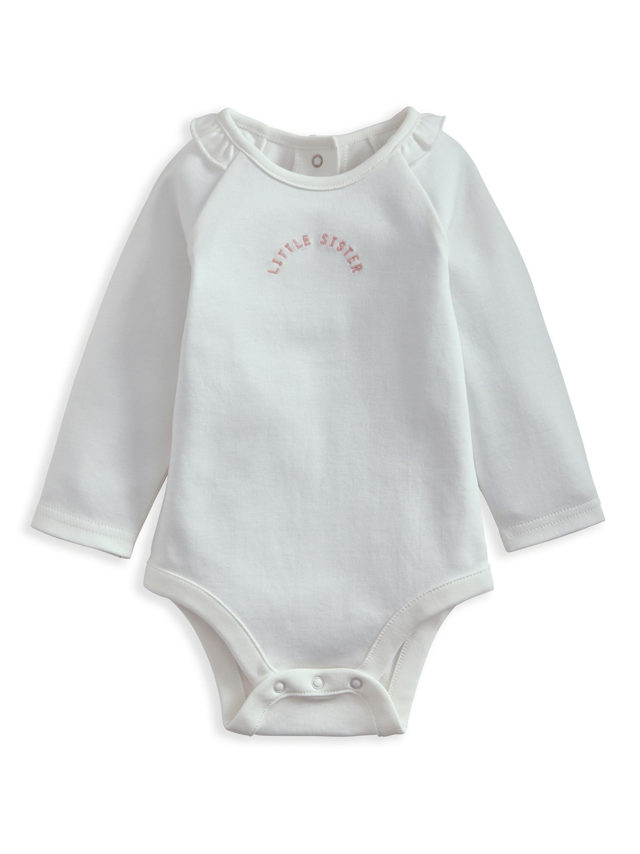 Little Sister Baby Gift Set with Pink Blanket & Bunny image number 4